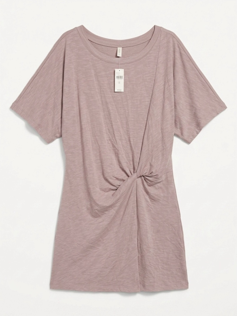Anthropologie Mauve Knotted Dress